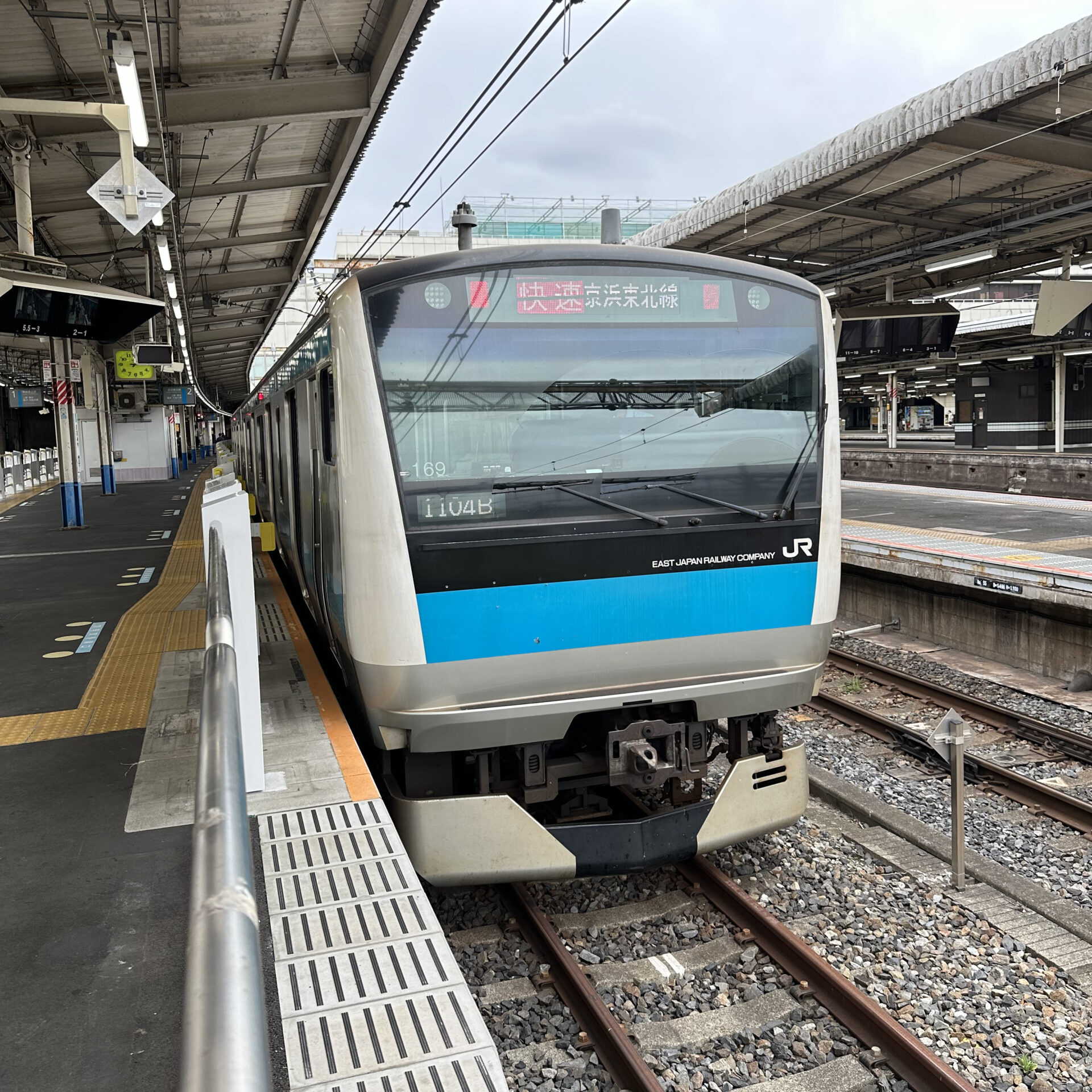 京浜東北線普通列車大宮駅にて