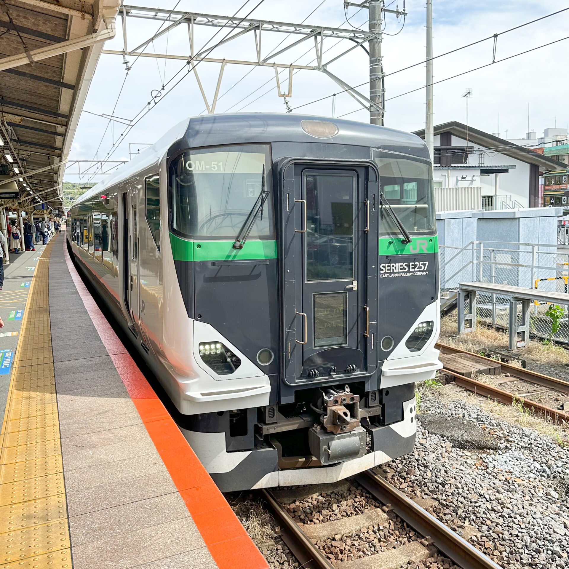 特急鎌倉号鎌倉駅にて