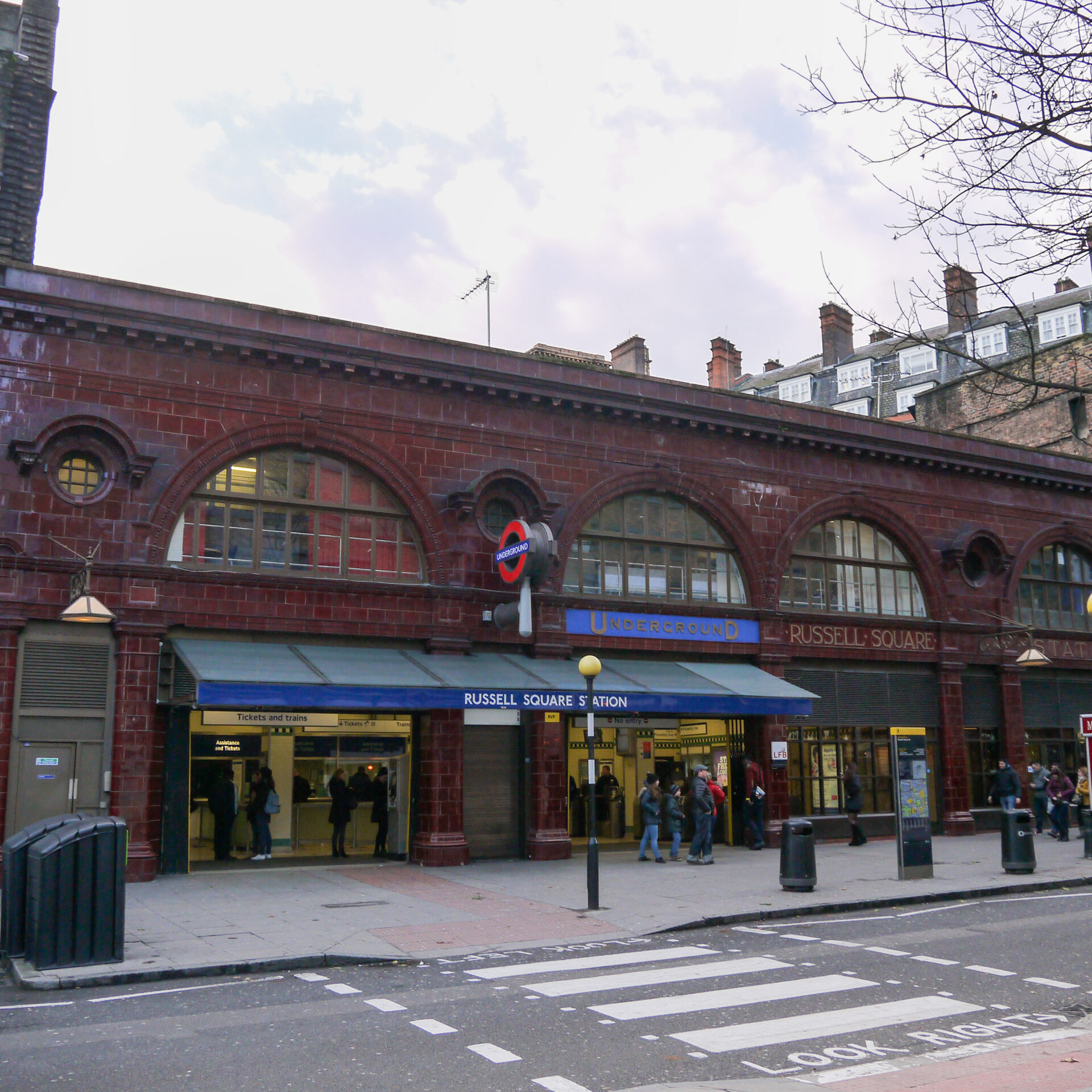 ロンドン地下鉄ラッセルスクエア駅