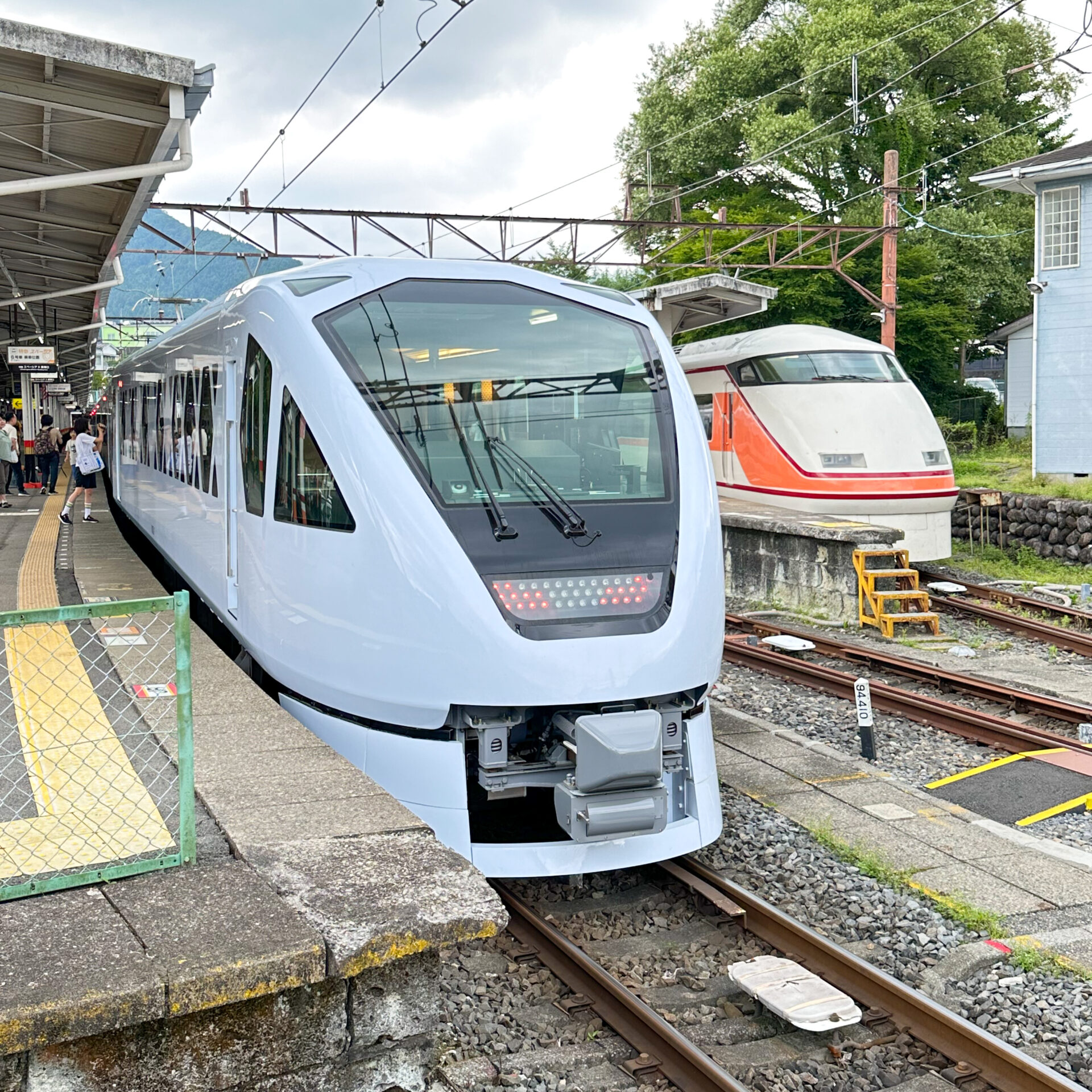 東武特急スペーシアX東武日光駅にて