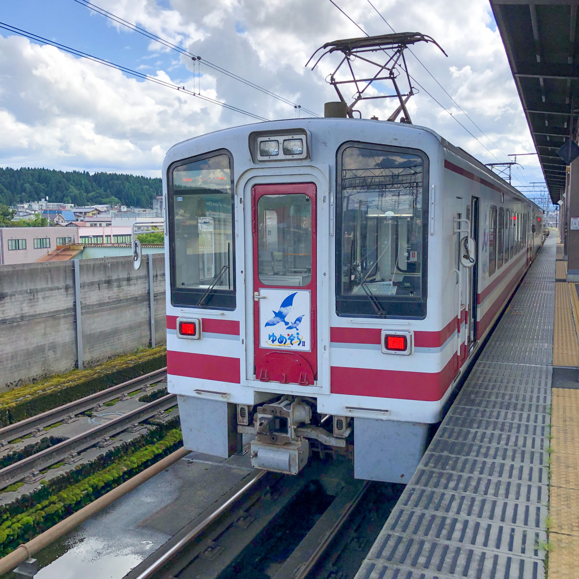 北越急行ほくほく線普通列車十日町駅にて