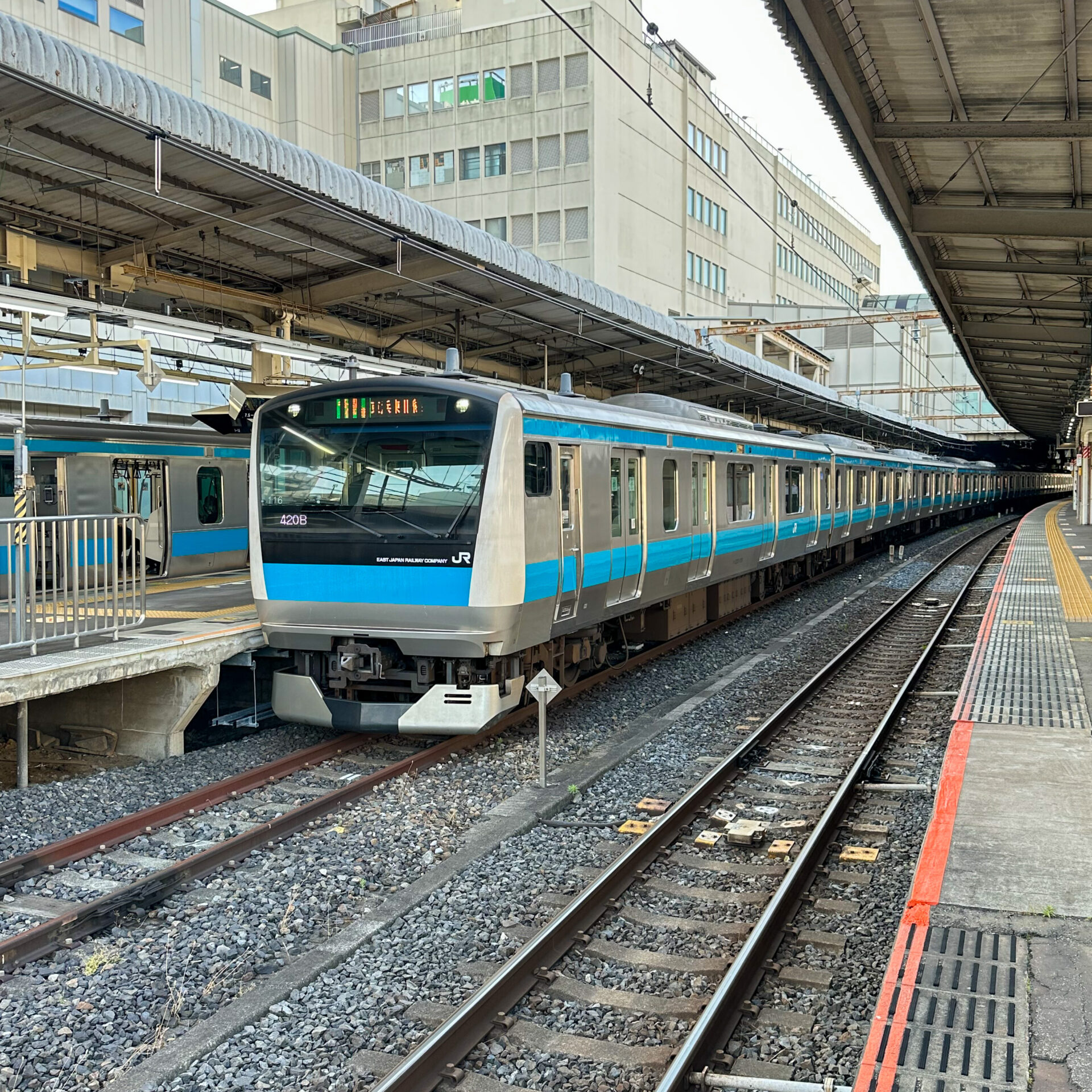 京浜東北線普通列車大宮駅にて