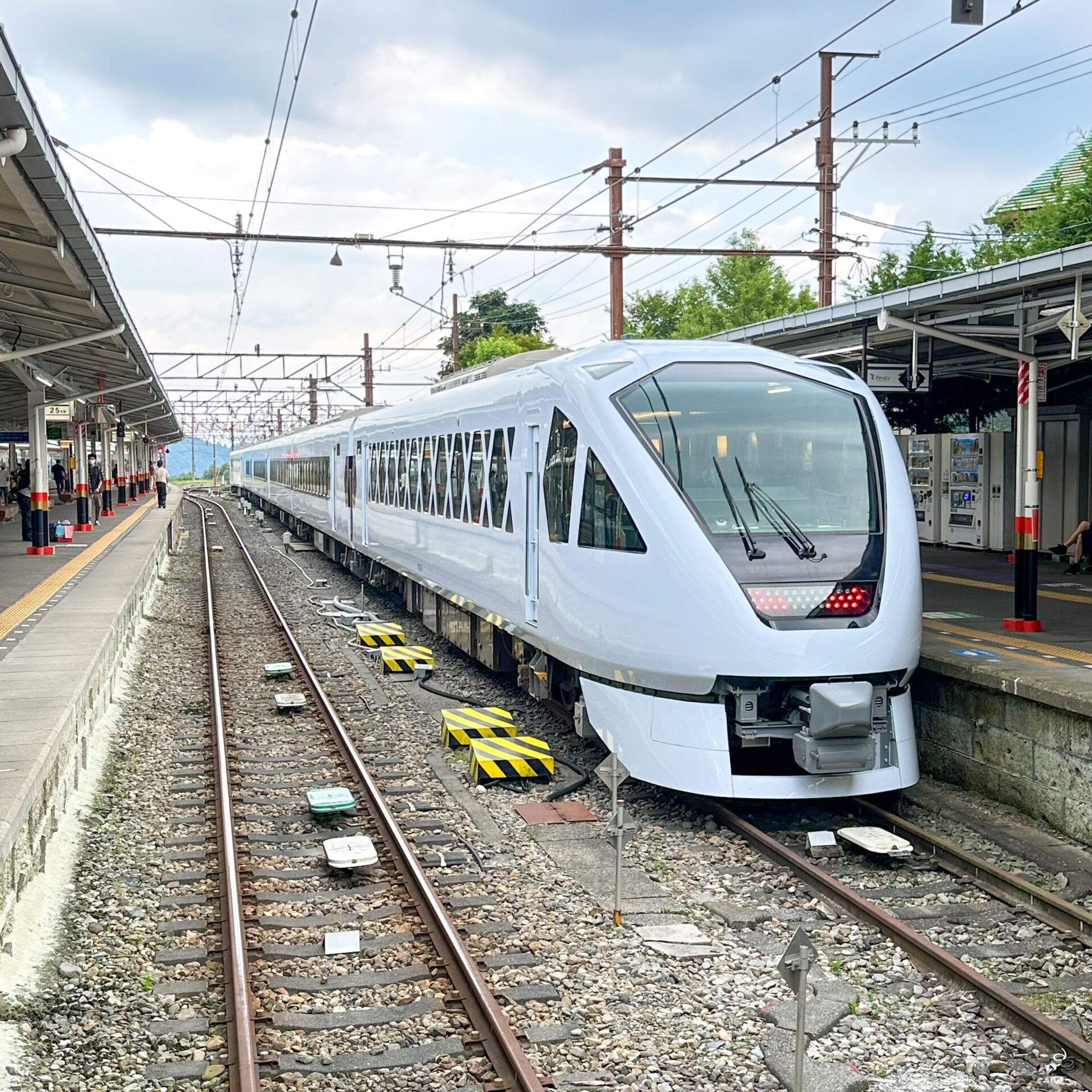 スペーシアエックス東武日光駅にて