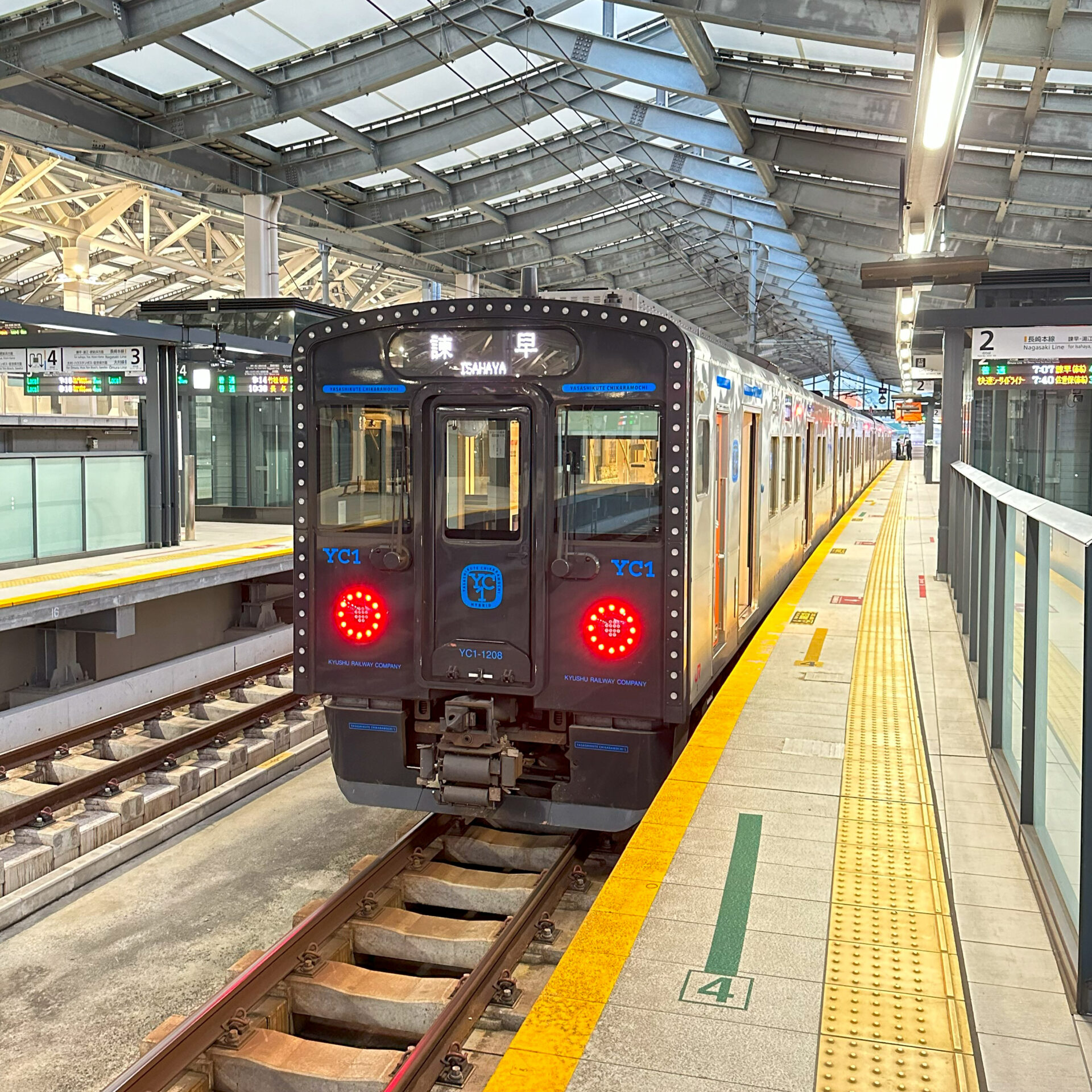 長崎本線普通列車YC1